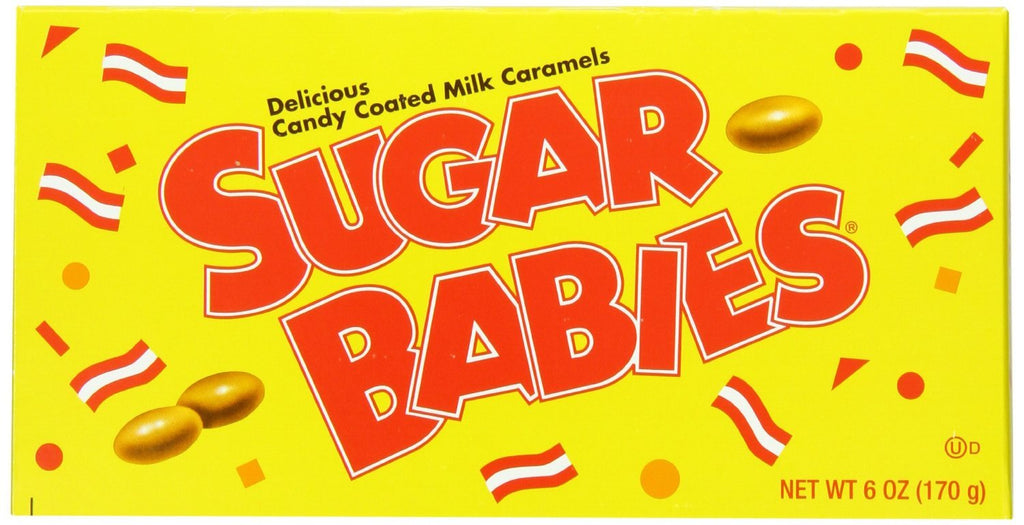 Sugar Candy Coated Milk Caramels 6 OZ Theater Size (Pack of 4)