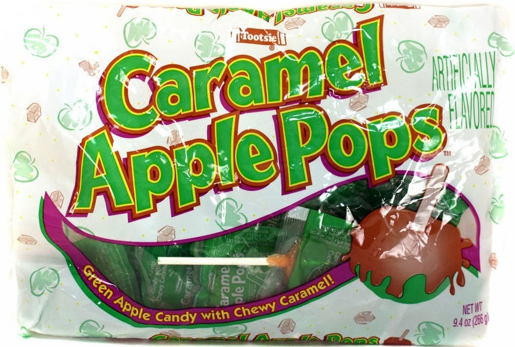Tootsie, Caramel Apple Pops, 9.4oz Bag (Pack of 3)
