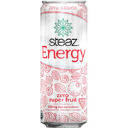 Steaz Organic Zero Calorie Energy Drink,12 OZ