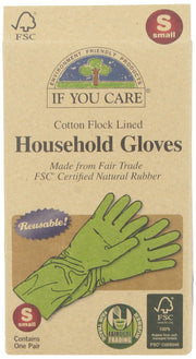 If You Care Fair Trade FSC Certified Natural Latex Household Gloves