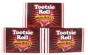 Tootsie Roll Mini Bites Candy Coated Chews Movie Theater Box, 3.5 oz