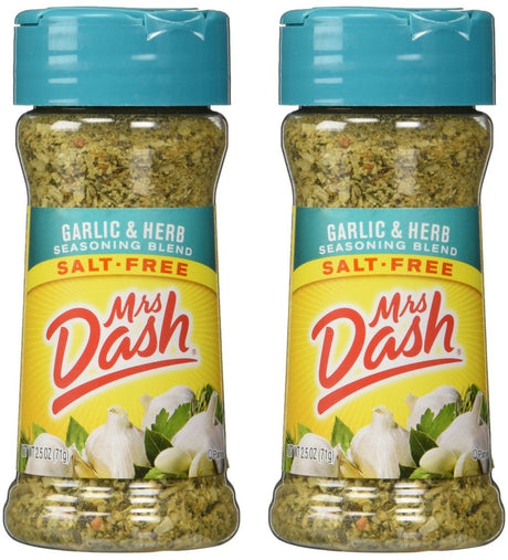 Mrs. Dash Garlic & Herb All Natural Seasoning Blend 2.5 oz