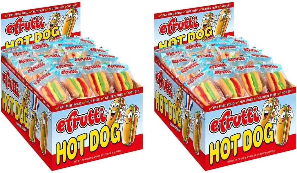 E.Frutti Gummi Hot Dogs (60 Count)