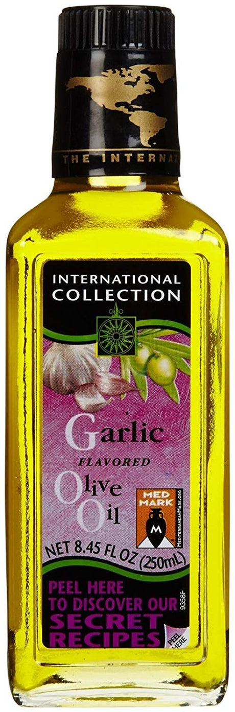 International Collection Flavored Olive Oil With Garlic - 8.45 Ounces