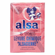 Alsa - French Cake Baking Powder, 0.38 Ounce, 8 Count