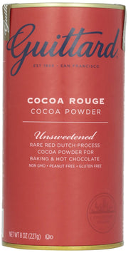 Guittard Chocolate Cocoa Rouge Cocoa Powder Unsweetened, 8 oz