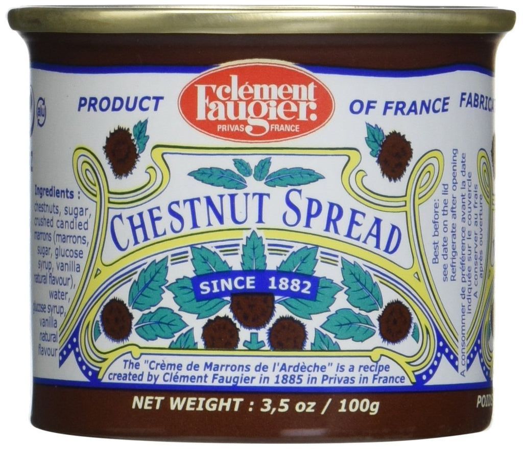 Clement Faugier - Gourmet Chestnut Spread from France, 4-PACK