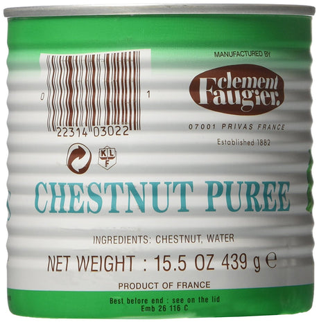 Clement Faugier Chestnut Puree From Ardeche - 15.5 Oz.