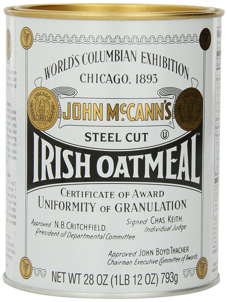 McCann's Steel Cut Irish Oatmeal