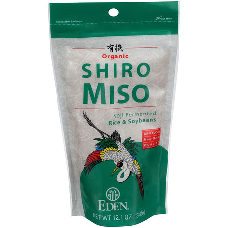 Eden Foods, Miso Shiro White Organic, 12.1 Ounce