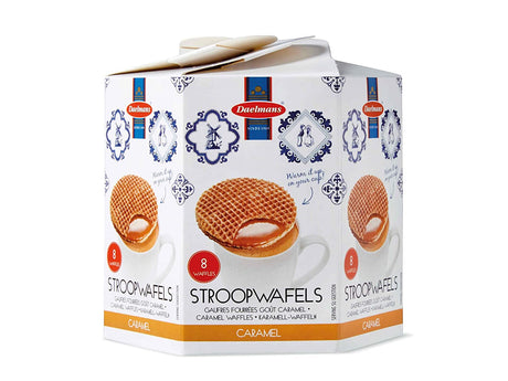 Daelman's Caramel Wafer, Stroopwafel 8.1 OZ (Pack of 1)