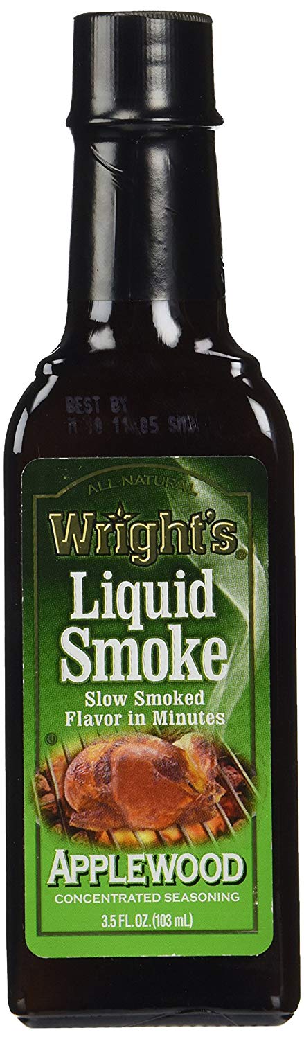 Wrights Seasoning Applewood Liquid Smoke, 3.5 oz