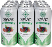 Steaz - Lightly Sweetened Iced Green Tea Blueberry Pomegranate