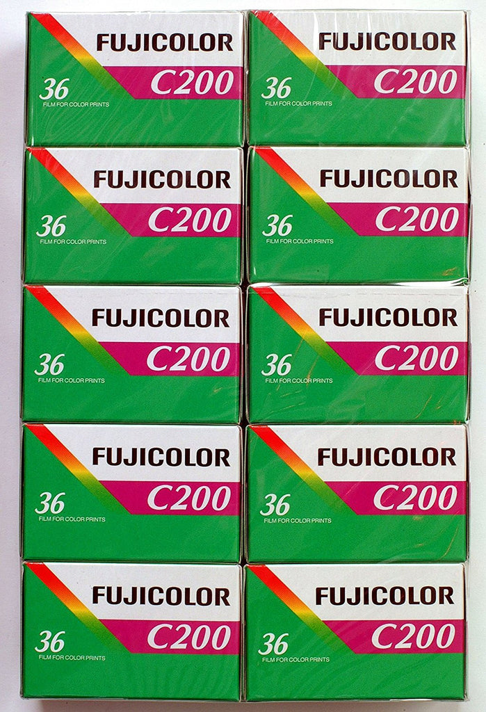 Fujifilm Fujicolor 200 Color Negative Film (35mm Roll Film, 36 Exposures)