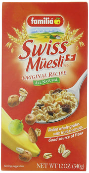 Familia Swiss Muesli, Original Recipe, 12 Ounce (Pack of 6)