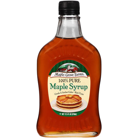 Maple Grove Farms Pure Maple Syrup, 12.5 oz
