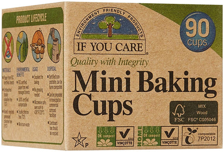If You Care Mini Baking Cups - FSC Certified, 90 ct