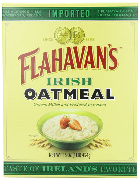 Flahavan's Irish Oatmeal Box, 16-ounces (Pack of 6)