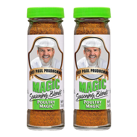 Poultry Magic Seasoning 2oz by Chef Paul Prudhomme's Magic Seasoning Blends