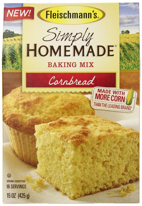 Fleischmanns Simply Homemade Cornbread Mix