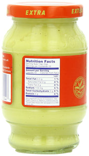 Lowensenf Mustard in Jar, Extra Hot, 9.3 Ounce