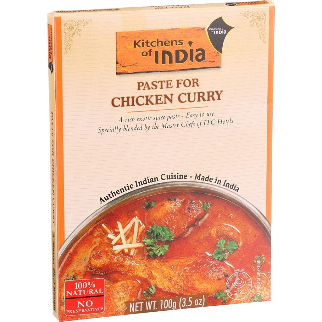 Kitchens of India Chicken Curry Paste, 3.5 Ounce - 6 per case.