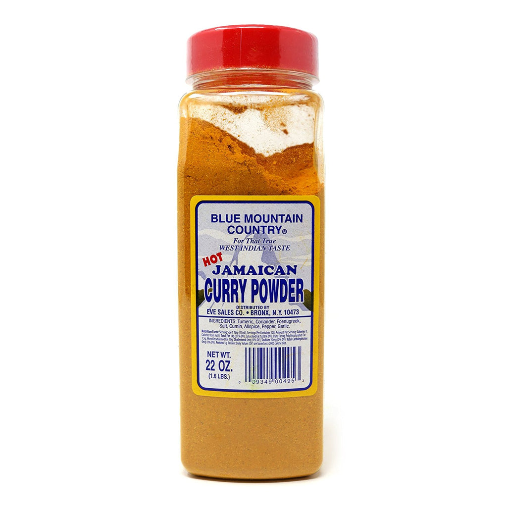 Blue Mountain Jamaican Curry Powder Hot -22oz by Blue Mountain