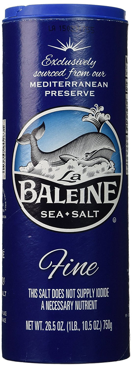 La Baleine · French Fine Sea Salt · 750g - 26.5 Oz