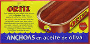 Ortiz Anchovies in Olive Oil Tin, 47.5-Grams (Pack of 5)