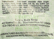 Tate's Bake Shop Chocolate Chip Cookies, 7oz Bag, Pack of 3