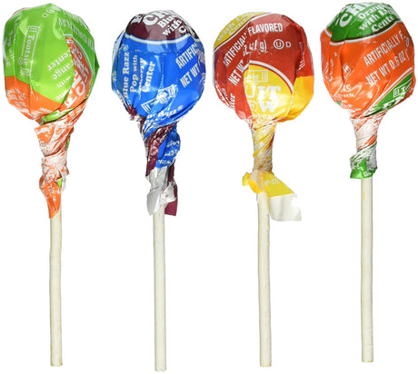 Tootsie Fruit Chew Pops 4 Flavors 48 Pack