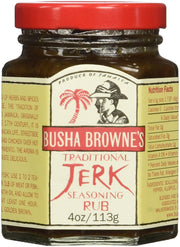 Busha Browne Jerk Seasoning Rub, 4 oz