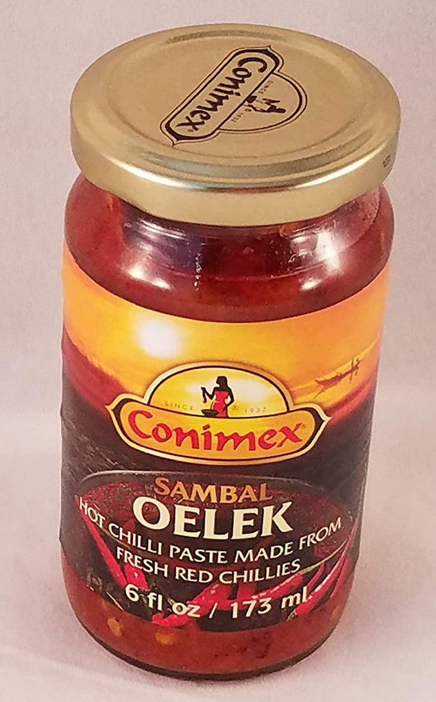 Conimex Sambal Oelek (Hot Chilli Paste) (6 oz)