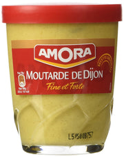 Amora Moutarde De Dijon Fine Et Forte - Fine French Strong Dijon Mustard 5.3 Oz.
