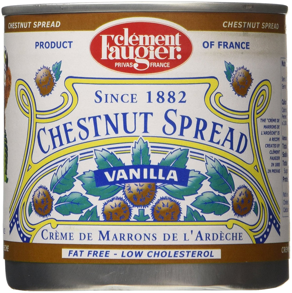 Gourmet French Chestnut Spread 17.5 oz by Clement Faugier 2 CANS