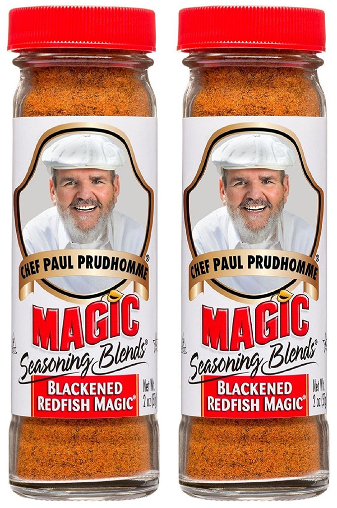 Chef Paul Blackened Redfish Magic Seasoning, 2-Ounce (Pack of 2)