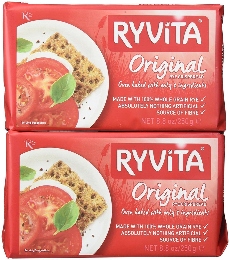 Ryvita Original Rye Crispbread, 8.8 oz, 2 pk