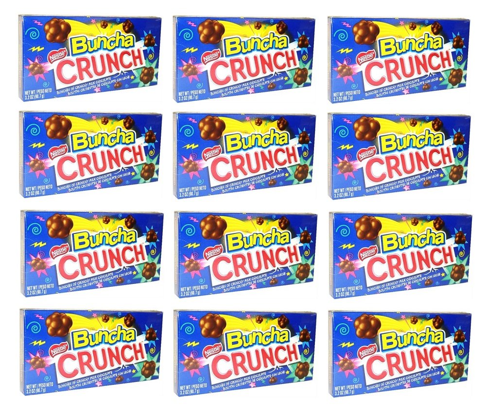 Nestle Buncha Crunch: 12 Packs of 3.2 Oz - Dts