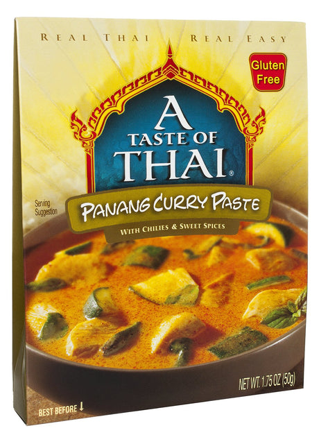 A Taste of Thai Panang Curry Paste, 1.75 oz Box, 6 Piece