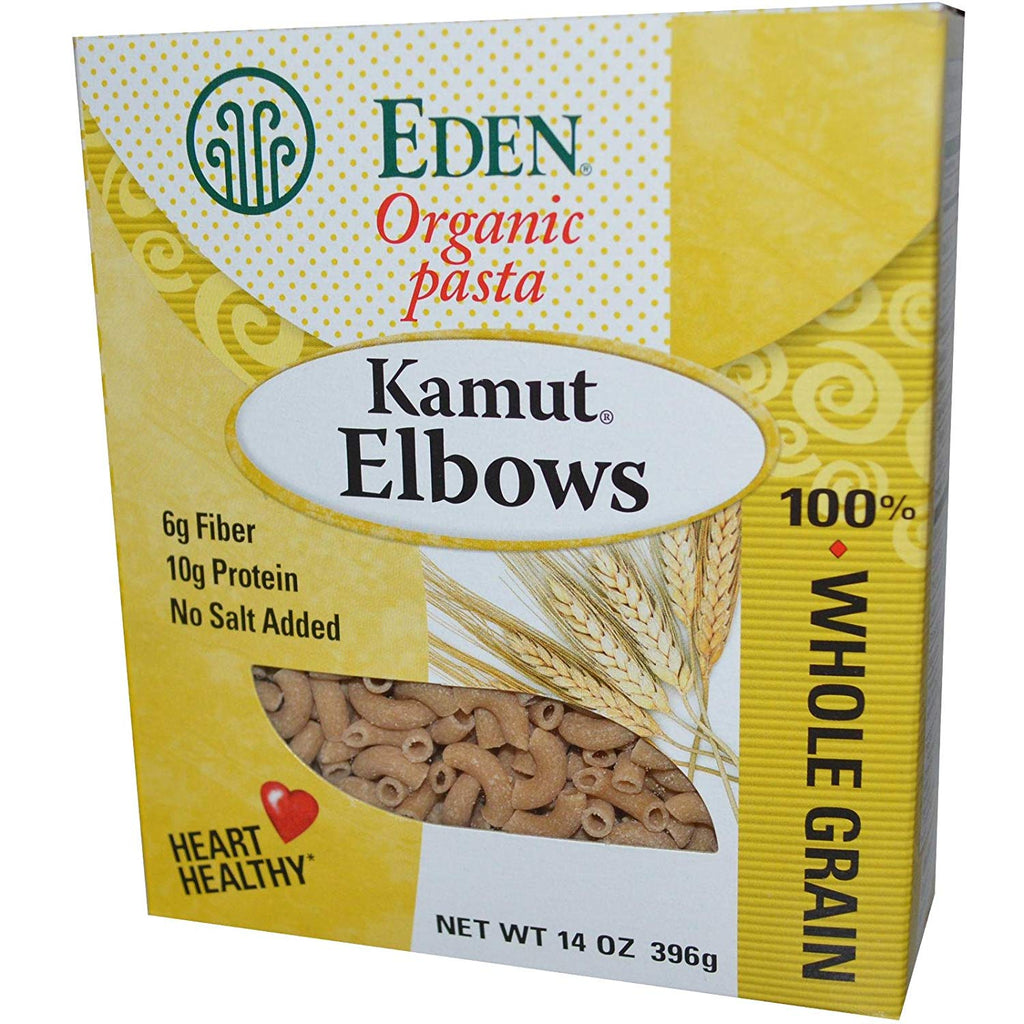 Eden Foods, Organic Pasta Kamut Elbows, 14 OZ