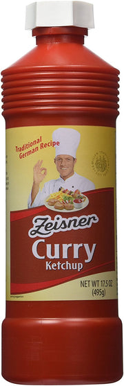 Zeisner Curry Ketchup 17.5 ounce