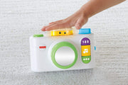 Fisher-Price Laugh & Learn Click 'n Learn Camera, White