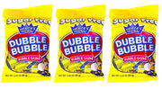 Dubble Bubble Gum 3.25 Ounce Bag (Pack of 3) â€“ Individually Wrapped Sugar Free Bubble Gum