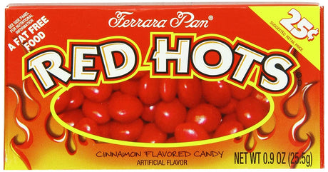 Ferrara Pan Red Hots 25 Cent (Pack of 24)
