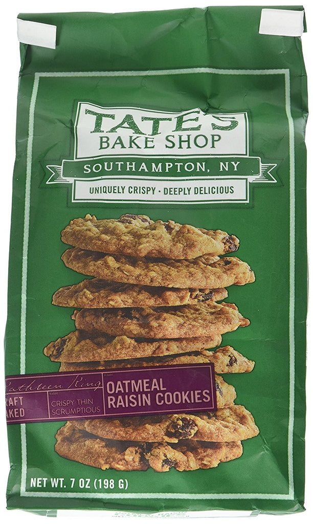 Tate's Bake Shop  Oatmeal Raisin(7oz per bag) Pack Of 3