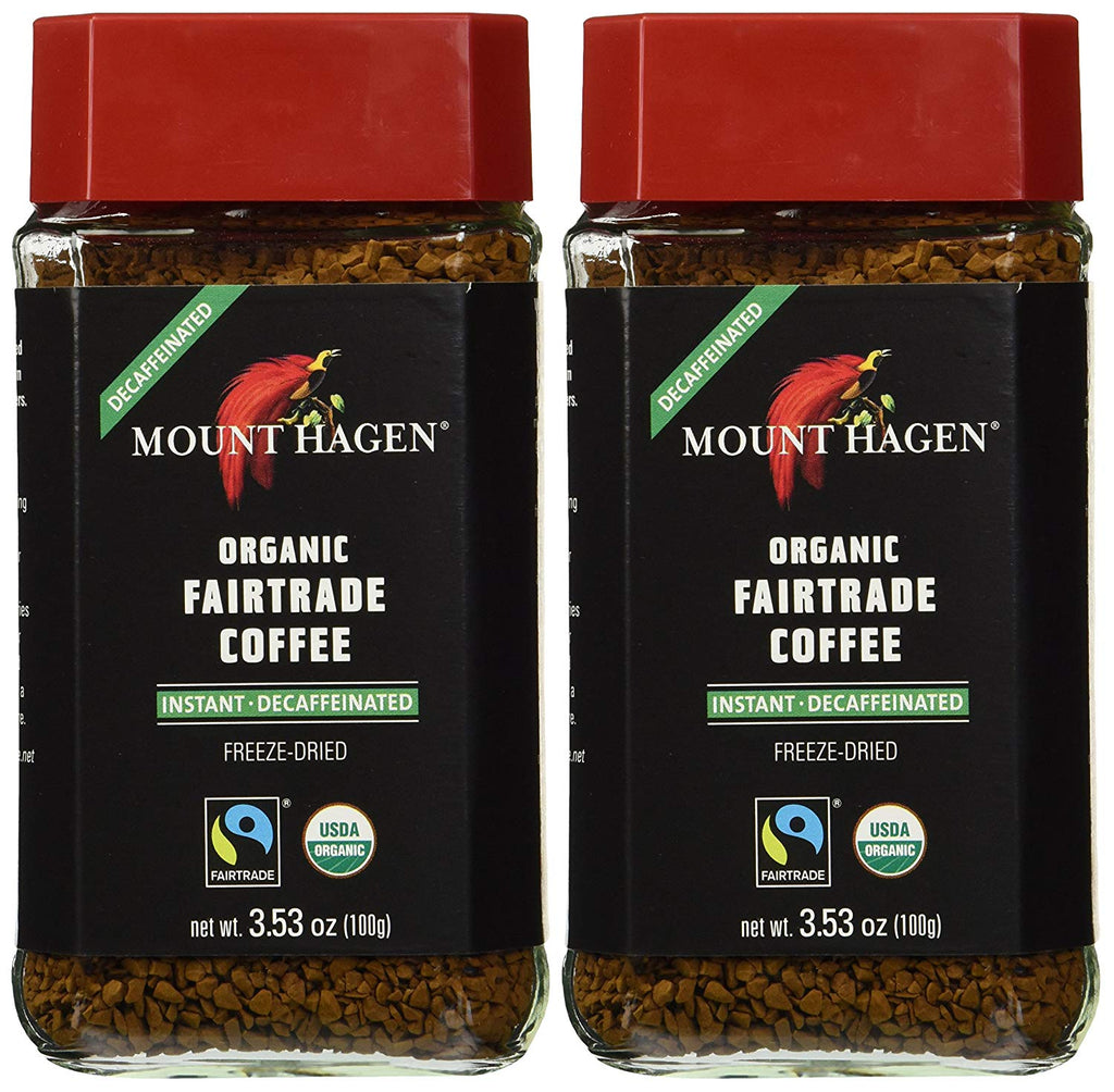 Mount Hagen Coffee Frz Dried Decaf Or (Pack of 2)