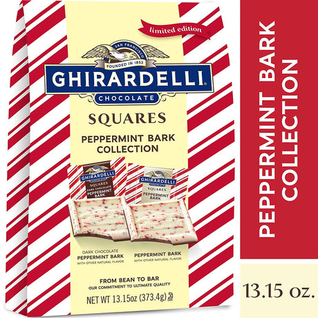Ghirardelli Limited Edition Peppermint Bark Squares