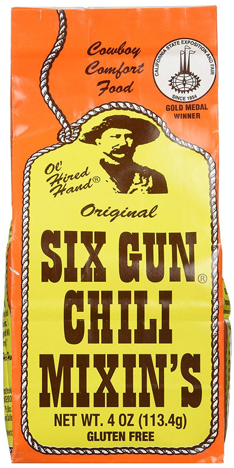 Six Gun Chili Mix 4 Oz - Pack 6