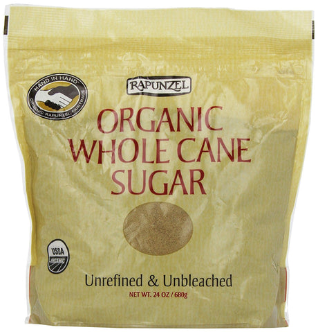 Rapunzel, Organic Whole Cane Sugar, 24 oz (680 g)