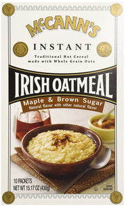McCann's Irish Oatmeal Maple & Brown Sugar -- 10 Packets